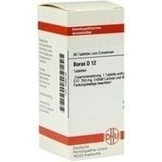 DHU-Arzneimittel BORAX D 12 TABLETTEN, 80 St. DHU-Arzneimittel BORAX D 12 TABLETTEN, 80 St.
