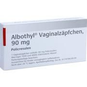 Orifarm ALBOTHYL VAGINALZÄPFCHEN, 6 Vaginalzäpf. (N1)