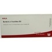 Wala BERBERIS E FRUCTIBUS D 3 AMP., 10 x 1 ml