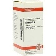 DHU-Arzneimittel HARONGA D 4 TABL., 80 St.