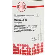 DHU-Arzneimittel PHYTOLACCA C 30 GLOBULI, 10 g