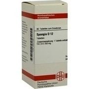 DHU-Arzneimittel SPONGIA D 12 TABLETTEN, 80 St.