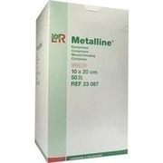 Lohmann & Rauscher METALLINE KOMPRESSEN 10X20CM STERIL, 50 St.