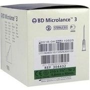 Becton Dickinson BD MICROLANCE KANUELE 21 G 1 1/2, 0,8 x 40 mm