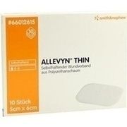 Smith & Nephew ALLEVYN THIN 5X6CM DUENNE WUNDAUFL., 10 St.