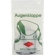 AUGENKLAPPE M.GUMMIBAND SCHWARZ, 1 St.