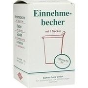 Büttner-Frank EINNEHMEBECHER KUNSTSTOFF M.ABNEHMB.TRINKDECKEL