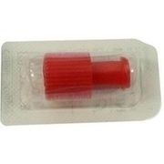 B.Braun INFUSIONSZUBEHOER VERSCHLUSSKONUS COMBI ROT, 1 St.