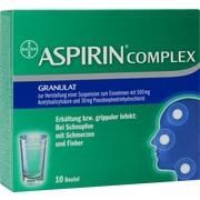 Bayer Vital ASPIRIN COMPLEX BEUTEL, 10 Btl. Bayer Vital ASPIRIN COMPLEX BEUTEL, 10 Btl.
