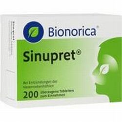Bionorica SE SINUPRET DRAGEES BIONORICA, 200 Drg. Bionorica SE SINUPRET DRAGEES BIONORICA, 200 Drg.