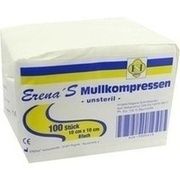 Erena Verbandstoffe UNSTERIL MULLKOMPR.10X10CM 8-FACH