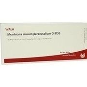 Wala MEMBRANA SINUUM PAR GL D30 AMP, 10 x 1 ml