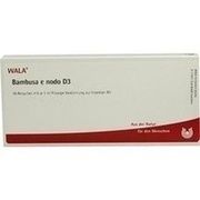 Wala BAMBUSA E NODO D 3 AMP., 10 x 1 ml