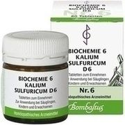 Bombastus-Werke BIOCHEMIE 6 KALIUM SULFURICUM D 6 TABL., 80 St.