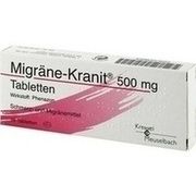 Hermes Arzneimittel MIGRAENE-KRANIT 500 MG TABLETTEN, 10 St. Hermes Arzneimittel MIGRAENE-KRANIT 500 MG TABLETTEN, 10 St.