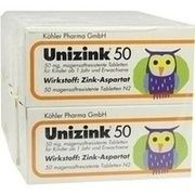 Köhler Pharma UNIZINK 50 TABLETTEN MAGENSAFTR., 10 x 50 St.
