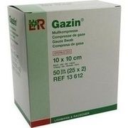 Lohmann & Rauscher GAZIN KOMPRESSEN 10X10CM 8FACH STERIL, 25 x 2 St.