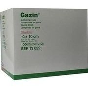 Lohmann & Rauscher GAZIN STERIL 10X10CM 8F LORA KOM, 50 x 2 St.