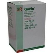 Lohmann & Rauscher GAZIN KOMPRESSEN 10X20CM 8FACH STERIL, 50 x 2 St.