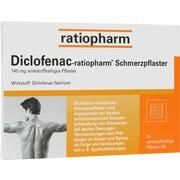 Ratiopharm DICLOFENAC SCHMERZPFLASTER 10 ST