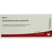 Wala STROPHANTHUS KOMB. E SEMEN D 4 AMP., 10 x 1 ml
