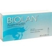 Santen BIOLAN AUGENTROPFEN, 60 x 0,35 ml