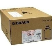 B.Braun GLUCOSE 5 BRAUN, 20 x 100 ml Ecoflac plus