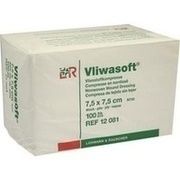 Lohmann & Rauscher VLIWASOFT VLIESKOMPR.7,5X7,5CM UNSTERIL
