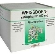 Ratiopharm WEISSDORN-450 MG FILMTBL., 100 Filmtbl.