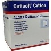 BSN medical CUTISOFT COTTON KOMPR.10X10CM STERIL 12FACH