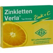 Verla-Pharm Arzneimittel Zinkletten Verla Orange 50 Stk.