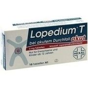 Hexal AG LOPEDIUM T AKUT BEI AKUTEM DURCHFALL TABLETTEN