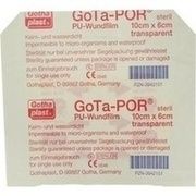 Gothaplast GOTA POR PU WUNDFILM 10X6CM STERIL PFLASTER