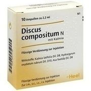 Biologische Heilmittel Heel DISCUS COMP N MIT KALMIA HEEL AMP, 10 St.