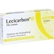 Athensteadt LECICARBON S CO2 LAXANS SUPPOS., 10 St.