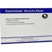 KASCHMIEDER BRONCHO ELIXIER VETERINAER . 6 X 18 ML
