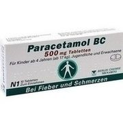 Berlin-Chemie PARACETAMOL BC 500MG, 10 Tbl. (N1) 500 mg