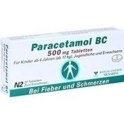 Berlin-Chemie PARACETAMOL BC 500 MG, 20 Tbl. (N2) 500 mg Berlin-Chemie PARACETAMOL BC 500 MG, 20 Tbl. (N2) 500 mg