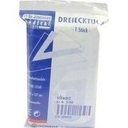 DREIECKTUCH SCHWARZ 90X90X127 31400, 1 St.