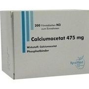 KyraMed Biomol CALCIUMACETAT 475 MG FILMTABLETTEN, 200 St.