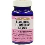 Hecht Pharma L-ARGININ/L-ORNITHIN/L-LYSIN 4:3:4 GPH KAPSELN 60 