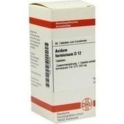 DHU-Arzneimittel ACIDUM FORMICICUM D 12 TABLETTEN, 80 St.