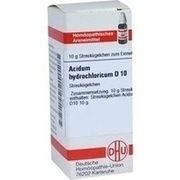 DHU-Arzneimittel ACIDUM HYDROCHLORICUM D GLOBULI, 10 g