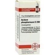 DHU-Arzneimittel ACIDUM PHOSPHORICUM D 200 GLOBULI, 10 g