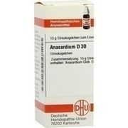 DHU-Arzneimittel ANACARDIUM D 30 GLOBULI, 10 g