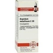 DHU-Arzneimittel ARGENTUM METALLICUM C 30 GLOBULI, 10 g