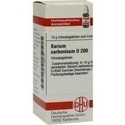 DHU-Arzneimittel BARIUM CARBONICUM D 200 GLOBULI, 10 g