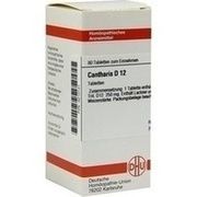 DHU-Arzneimittel CANTHARIS D 12 TABL., 80 St.