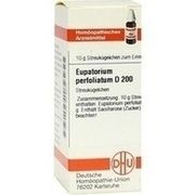 DHU-Arzneimittel EUPATORIUM PERFOLIATUM D 200 GLOBULI, 10 g