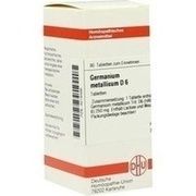 DHU-Arzneimittel GERMANIUM MET. D 6 TABLETTEN, 80 St.